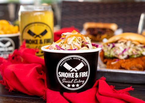 smoke and fire social eatery|smoke and fire bbq store.